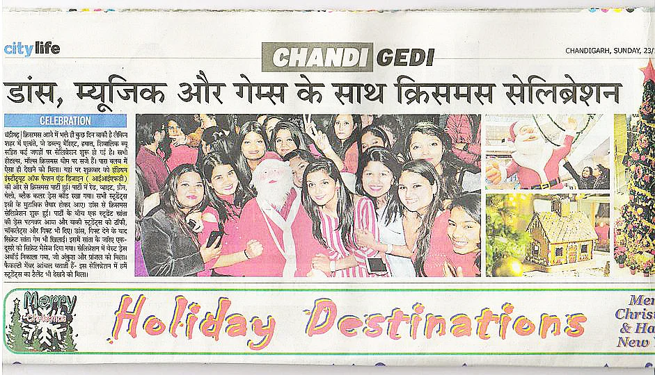 IIFD Christmas Celebration News