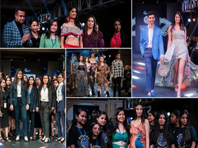 Budding designers presenting collection at CRW New Delhi